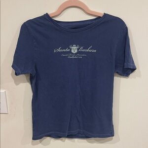 Nordstrom Blue Short Sleeve Tee